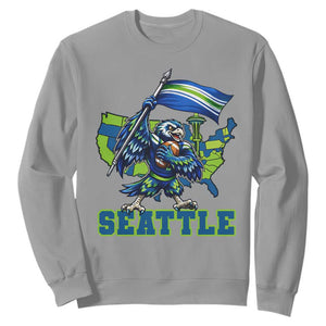 Pacific Northwest Football Pride Sweatshirt Seattle Fan TS12 Sport Gray Print Your Wear