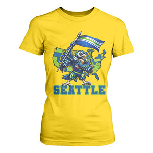 Pacific Northwest Football Pride T Shirt For Women Seattle Fan TS12 Daisy Print Your Wear