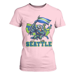 Pacific Northwest Football Pride T Shirt For Women Seattle Fan TS12 Light Pink Print Your Wear