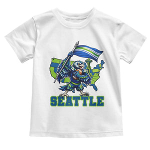 Pacific Northwest Football Pride Toddler T Shirt Seattle Fan TS12 White Print Your Wear