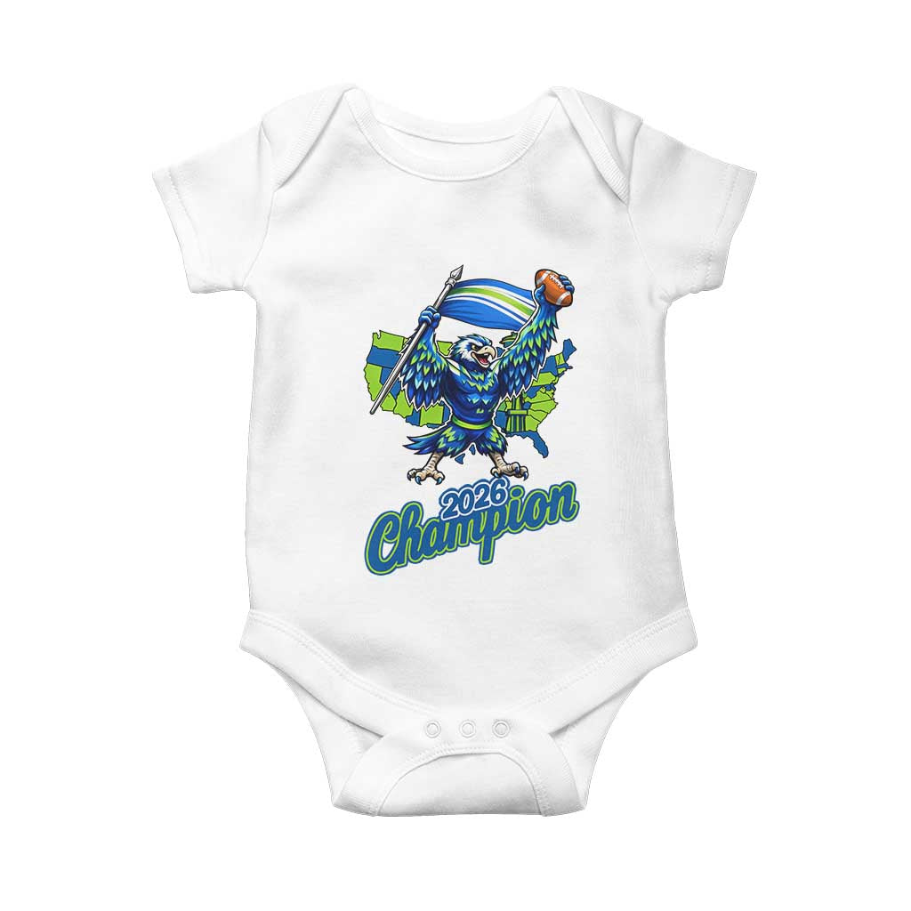 Pacific Northwest 2026 Champion Baby Onesie Football Fan Gift TS12 White Print Your Wear