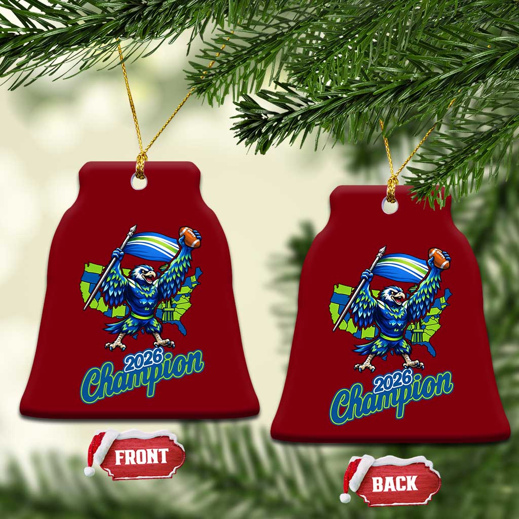 Pacific Northwest 2026 Champion Ceramic Ornament Football Fan Gift TS12 Print Your Wear