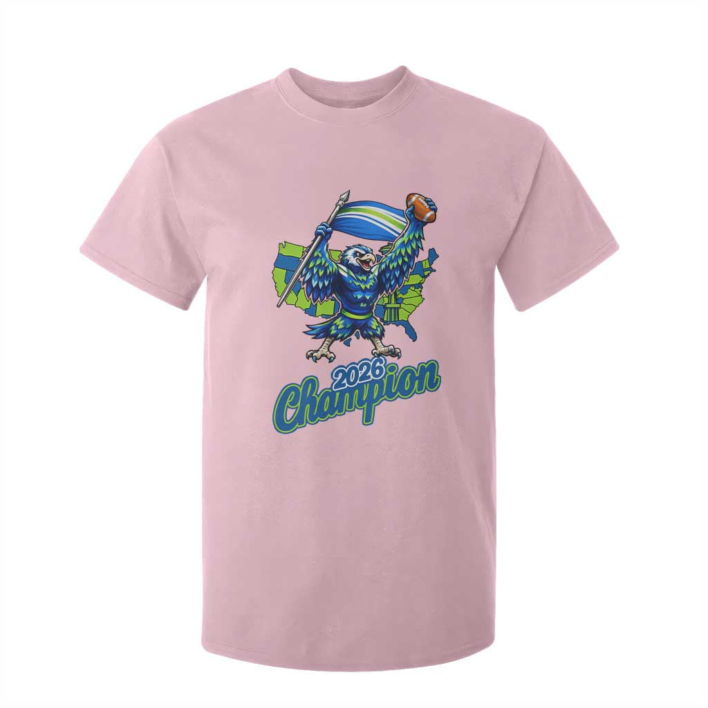 Pacific Northwest 2026 Champion T Shirt For Kid Football Fan Gift TS12 Light Pink Print Your Wear