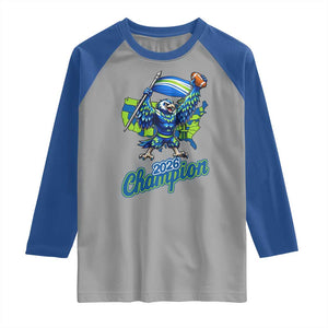Pacific Northwest 2026 Champion Raglan Shirt Football Fan Gift TS12 Sport Gray Royal Print Your Wear