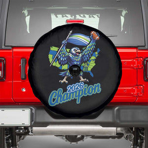 Pacific Northwest 2026 Champion Spare Tire Cover Football Fan Gift TS12 Black Print Your Wear