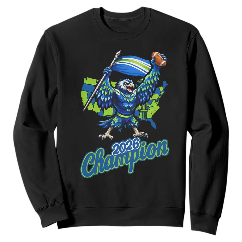 Pacific Northwest 2026 Champion Sweatshirt Football Fan Gift TS12 Black Print Your Wear