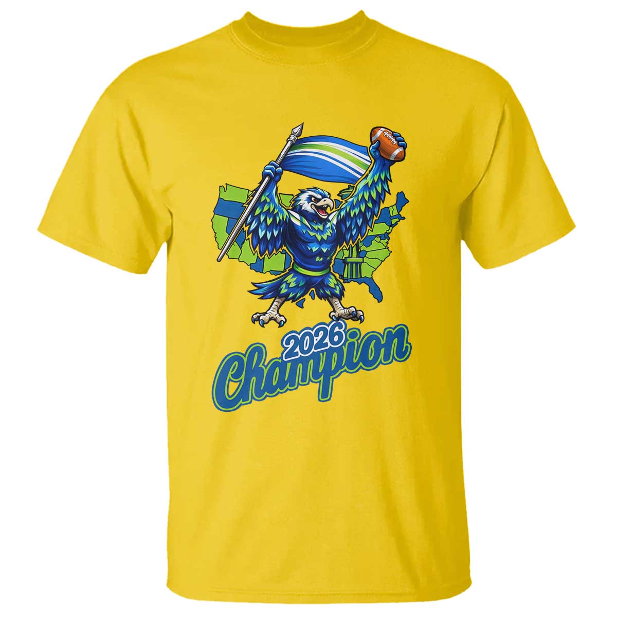 Pacific Northwest 2026 Champion T Shirt Football Fan Gift TS12 Daisy Print Your Wear