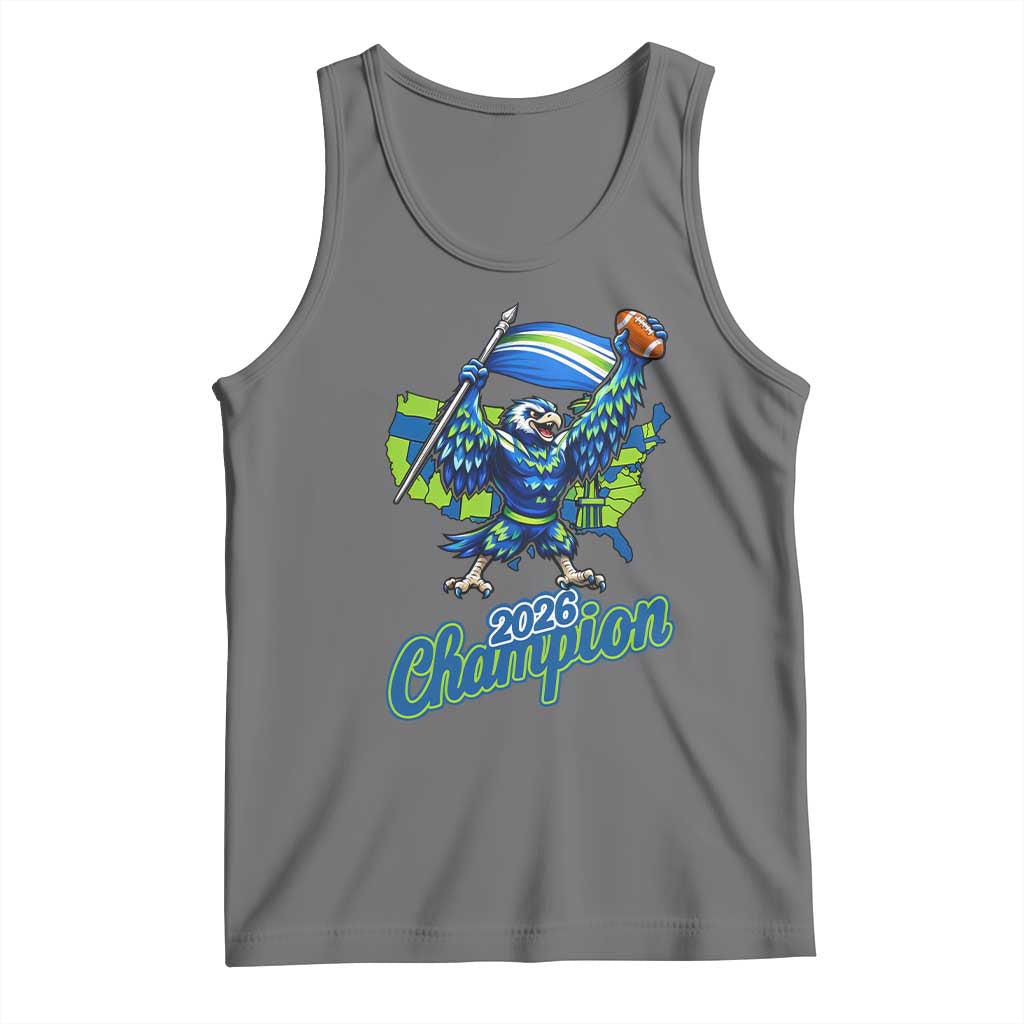 Pacific Northwest 2026 Champion Tank Top Football Fan Gift TS12 Black Heather Print Your Wear