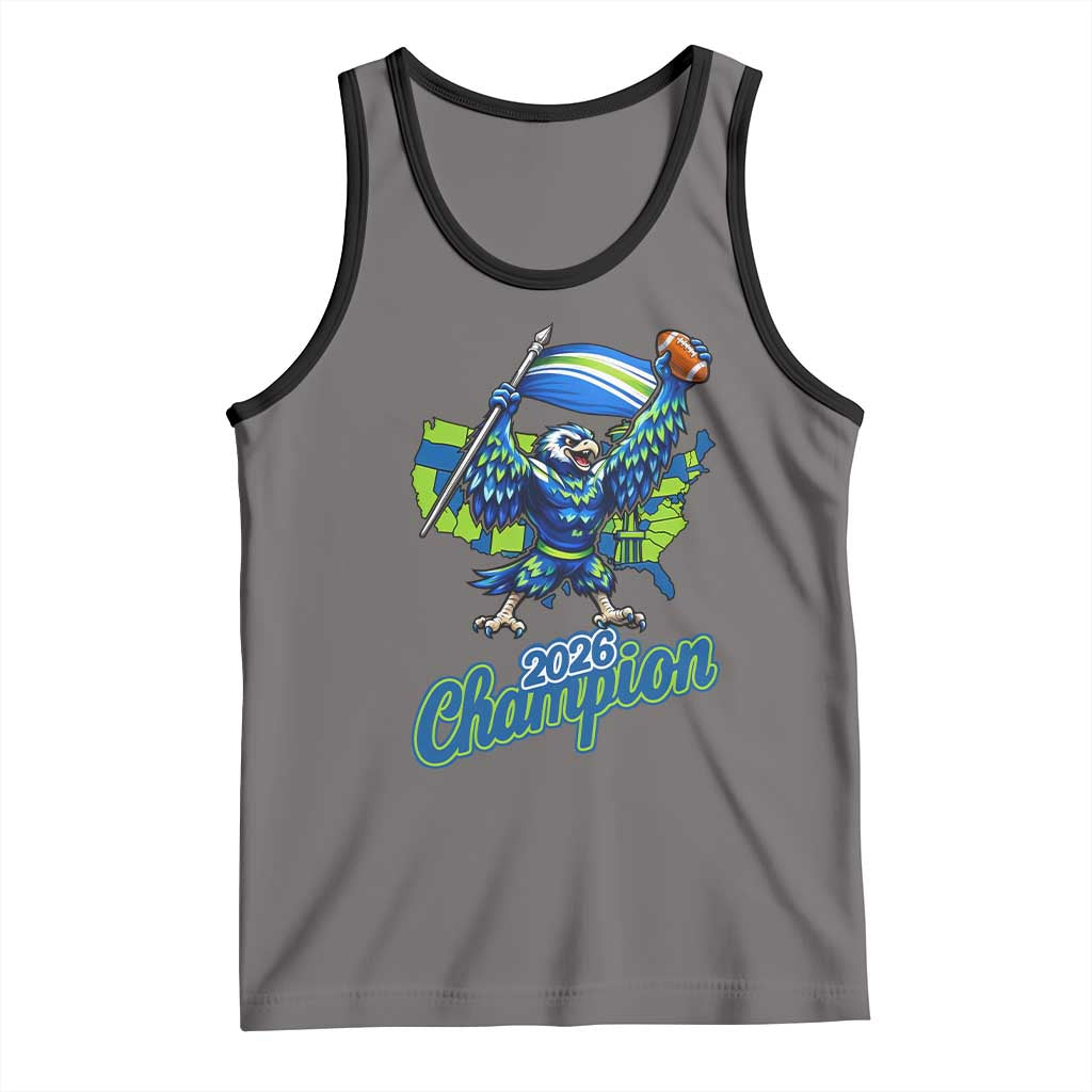 Pacific Northwest 2026 Champion Tank Top Football Fan Gift TS12 Deep Heather Black Print Your Wear