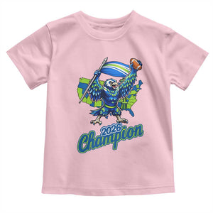 Pacific Northwest 2026 Champion Toddler T Shirt Football Fan Gift TS12 Light Pink Print Your Wear