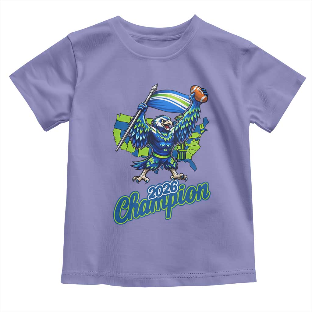 Pacific Northwest 2026 Champion Toddler T Shirt Football Fan Gift TS12 Violet Print Your Wear