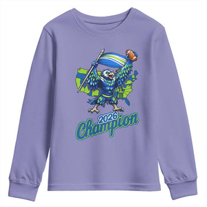 Pacific Northwest 2026 Champion Youth Sweatshirt Football Fan Gift TS12 Violet Print Your Wear