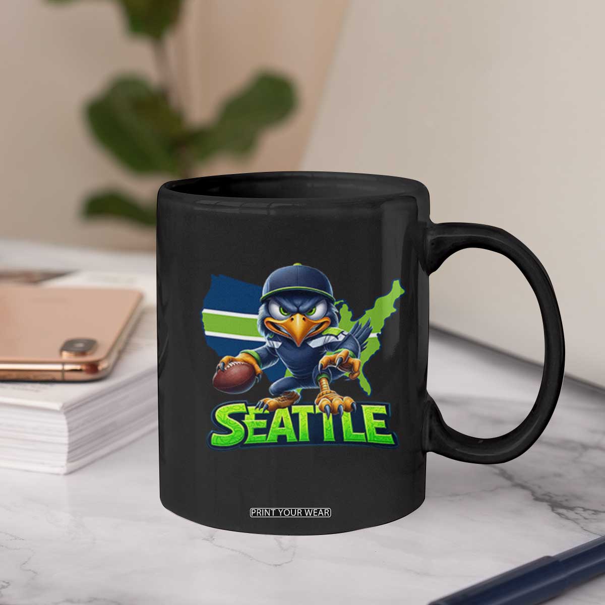 Seattle Fan Pride Coffee Mug Gift For Sports Lover TS12 Print Your Wear
