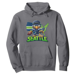 Seattle Fan Pride Hoodie Gift For Sports Lover TS12 Charcoal Print Your Wear