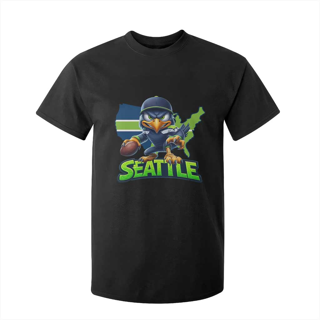 Seattle Fan Pride T Shirt For Kid Gift For Sports Lover TS12 Black Print Your Wear
