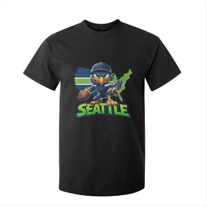 Seattle Fan Pride T Shirt For Kid Gift For Sports Lover TS12 Black Print Your Wear