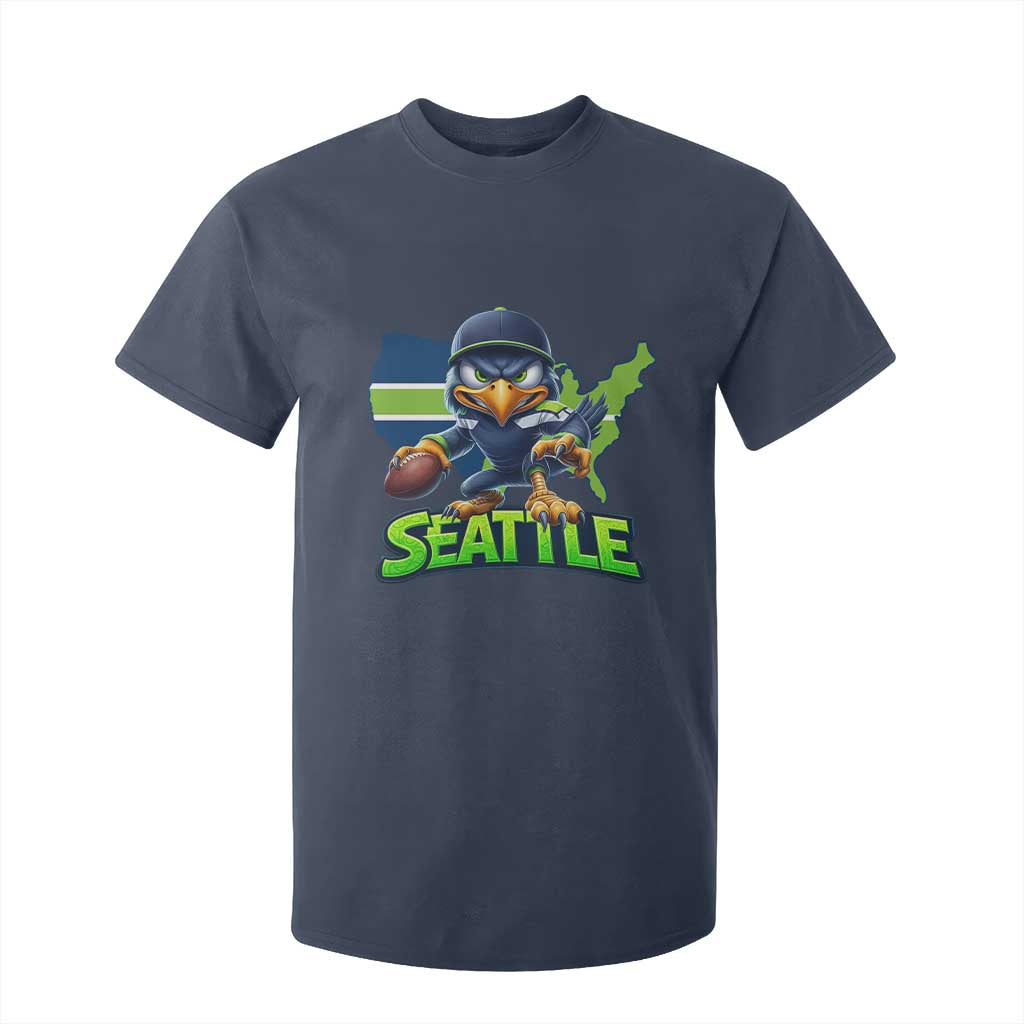 Seattle Fan Pride T Shirt For Kid Gift For Sports Lover TS12 Navy Print Your Wear