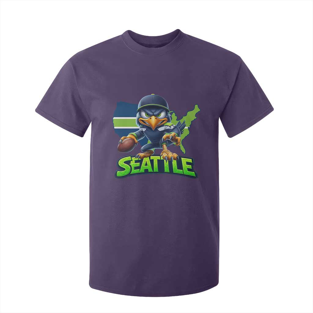 Seattle Fan Pride T Shirt For Kid Gift For Sports Lover TS12 Purple Print Your Wear