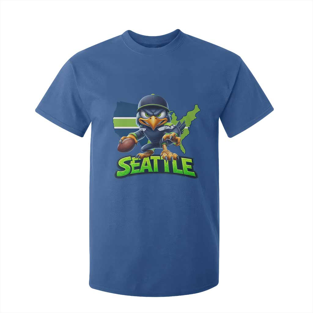 Seattle Fan Pride T Shirt For Kid Gift For Sports Lover TS12 Royal Blue Print Your Wear