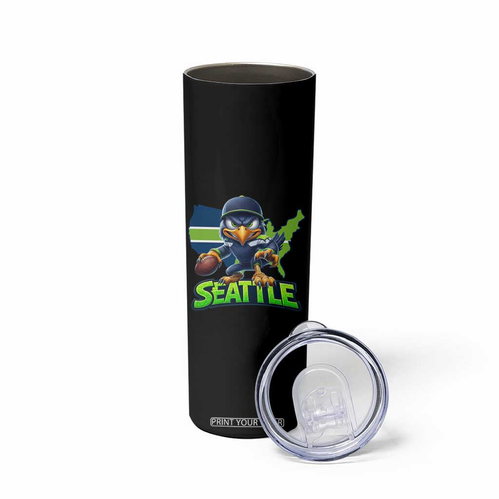 Seattle Fan Pride Skinny Tumbler Gift For Sports Lover TS12 Print Your Wear