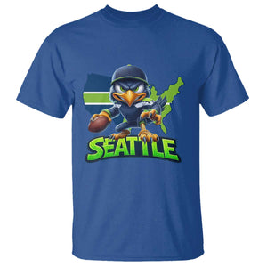 Seattle Fan Pride T Shirt Gift For Sports Lover TS12 Royal Blue Print Your Wear