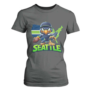 Seattle Fan Pride T Shirt For Women Gift For Sports Lover TS12 Dark Heather Print Your Wear