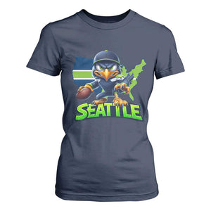 Seattle Fan Pride T Shirt For Women Gift For Sports Lover TS12 Navy Print Your Wear