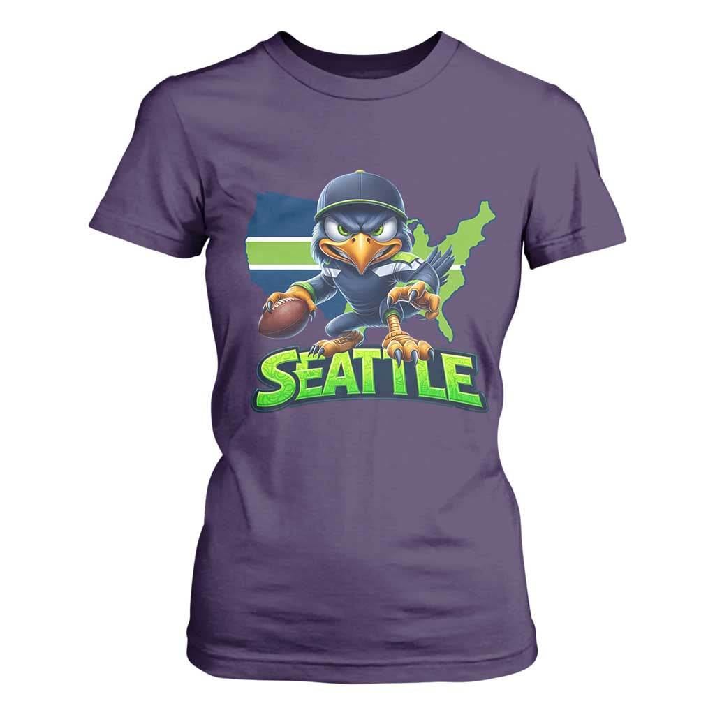 Seattle Fan Pride T Shirt For Women Gift For Sports Lover TS12 Purple Print Your Wear
