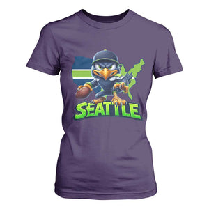 Seattle Fan Pride T Shirt For Women Gift For Sports Lover TS12 Purple Print Your Wear