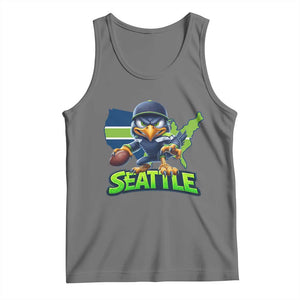 Seattle Fan Pride Tank Top Gift For Sports Lover TS12 Black Heather Print Your Wear