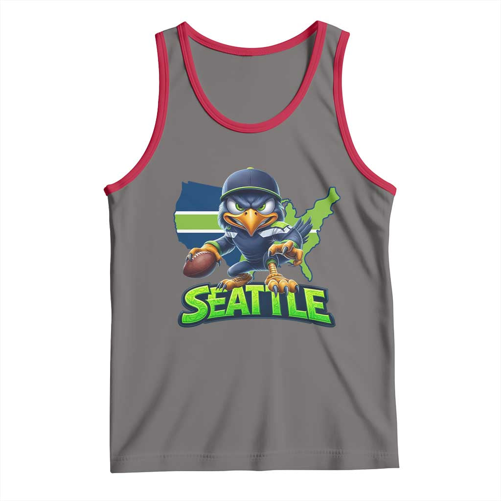 Seattle Fan Pride Tank Top Gift For Sports Lover TS12 Deep Heather Red Print Your Wear
