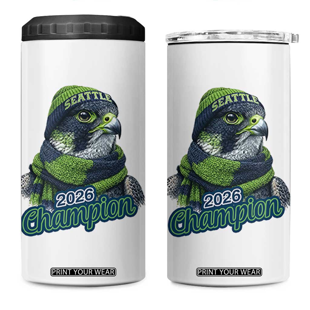 2026 Champion Pride 4 in 1 Can Cooler Tumbler Gift For Northwest Sports Fans TS12 One Size: 16 oz White Print Your Wear