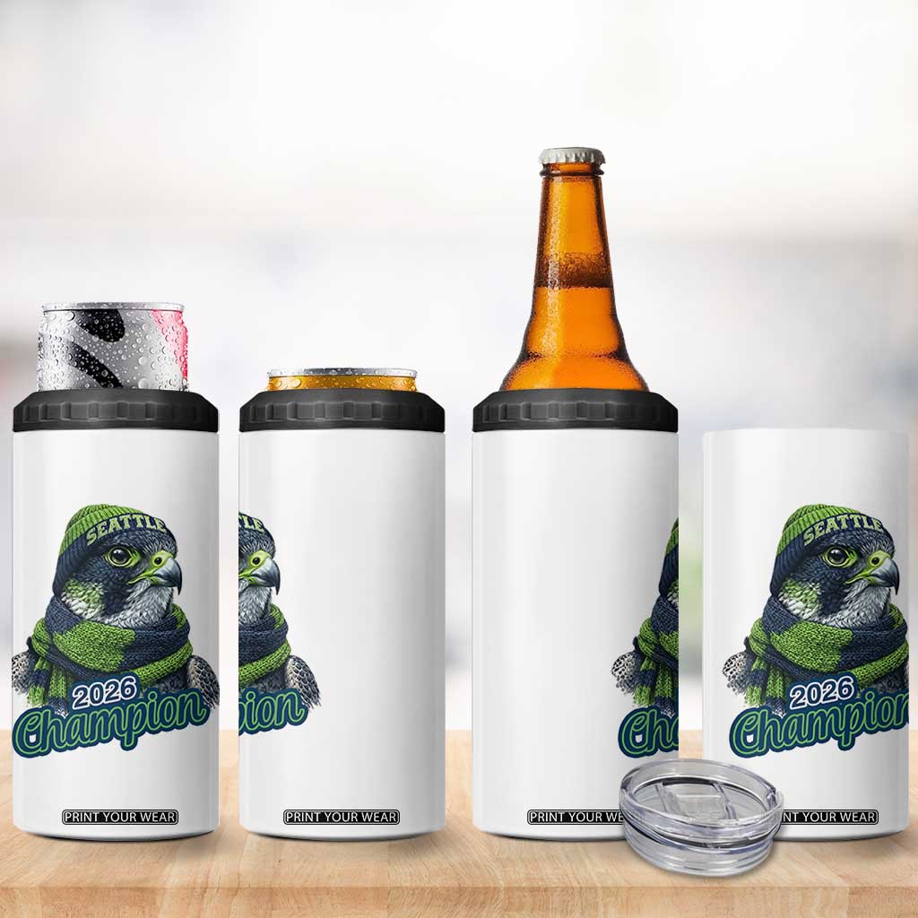 2026 Champion Pride 4 in 1 Can Cooler Tumbler Gift For Northwest Sports Fans TS12 Print Your Wear
