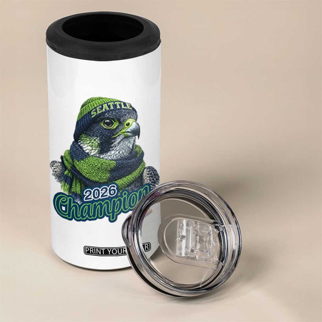 2026 Champion Pride 4 in 1 Can Cooler Tumbler Gift For Northwest Sports Fans TS12 Print Your Wear