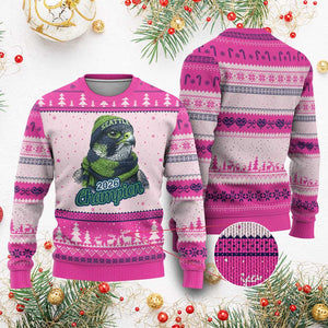 2026 Champion Pride Ugly Christmas Sweater Gift For Northwest Sports Fans TS12 Hot Pink Print Your Wear