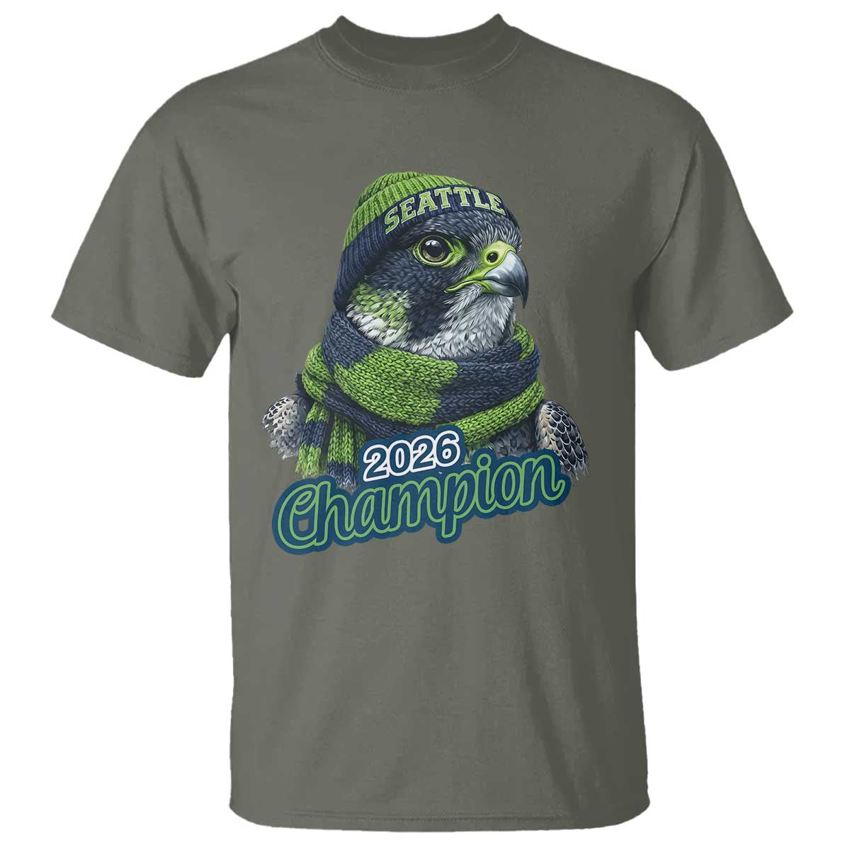 2026 Champion Pride T Shirt Gift For Northwest Sports Fans TS12 Military Green Print Your Wear