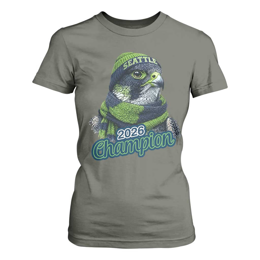 2026 Champion Pride T Shirt For Women Gift For Northwest Sports Fans TS12 Military Green Print Your Wear