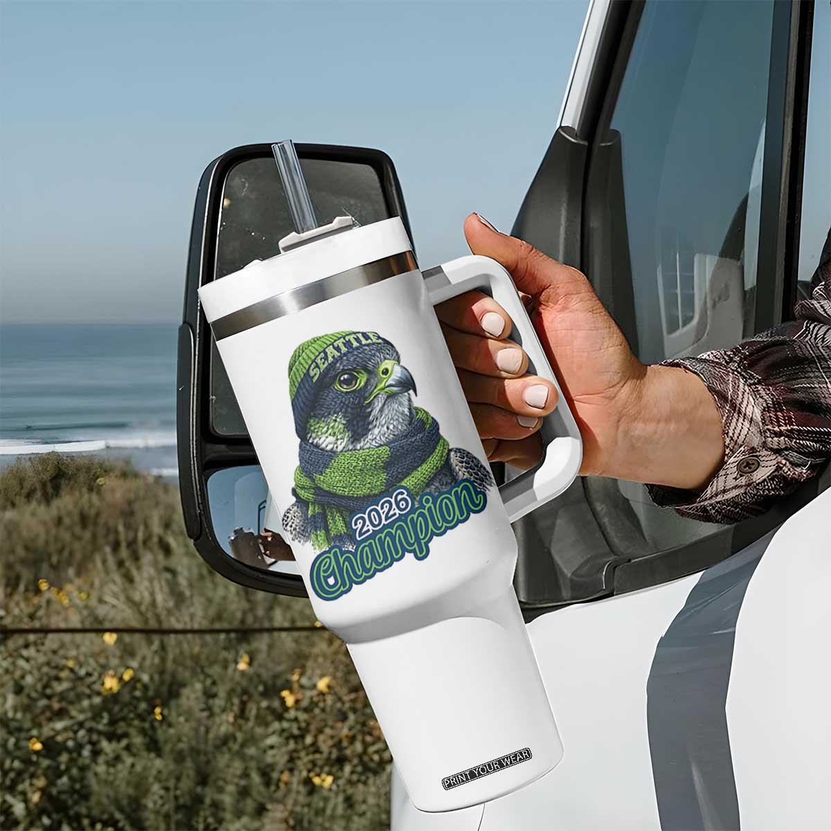 2026 Champion Pride Tumbler With Handle Gift For Northwest Sports Fans TS12 Print Your Wear