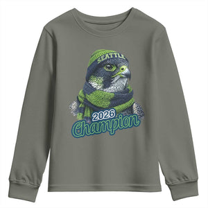 2026 Champion Pride Youth Sweatshirt Gift For Northwest Sports Fans TS12 Military Green Print Your Wear
