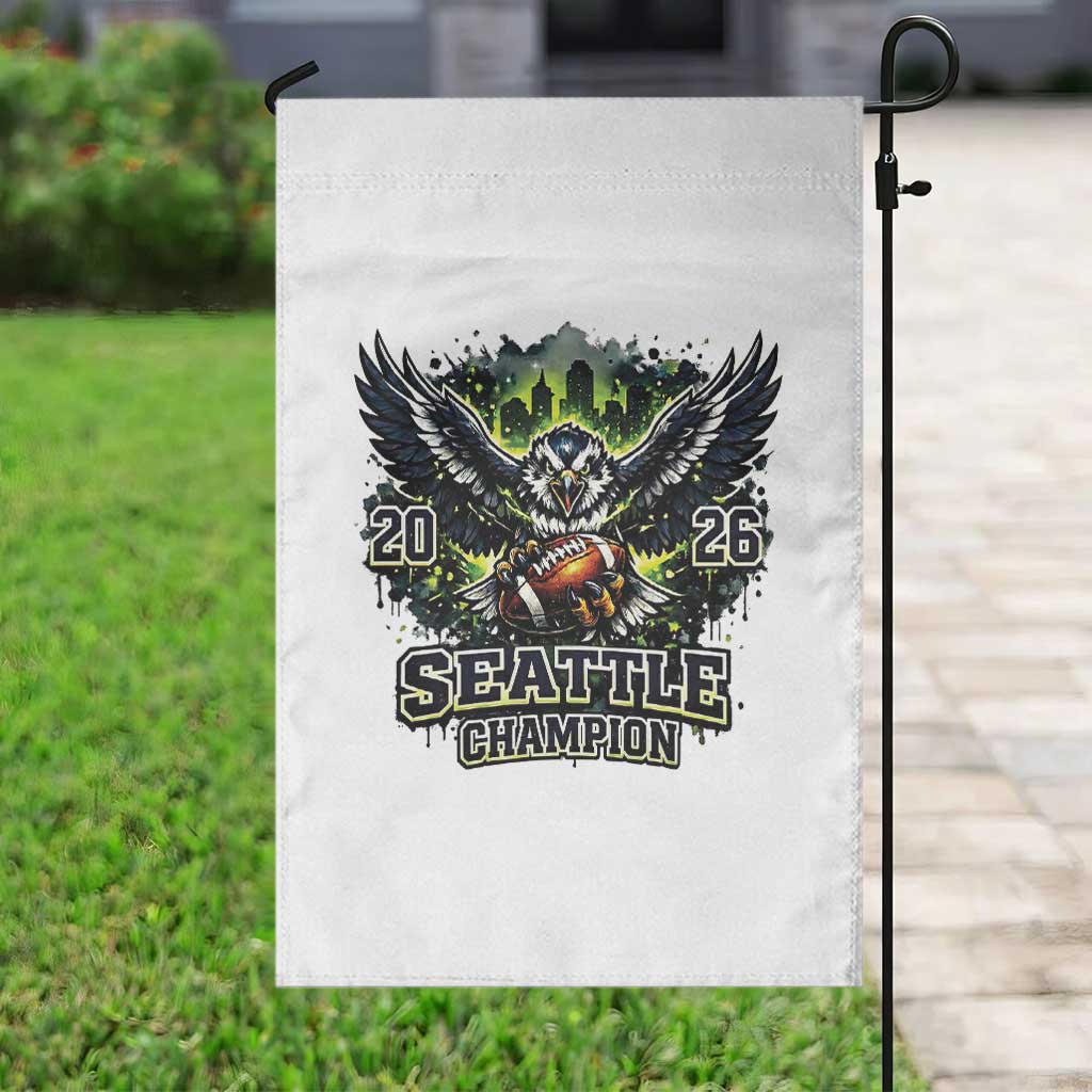 2026 Champion Garden Flag Gift For Seattle Sports Fans TS12 Print Your Wear