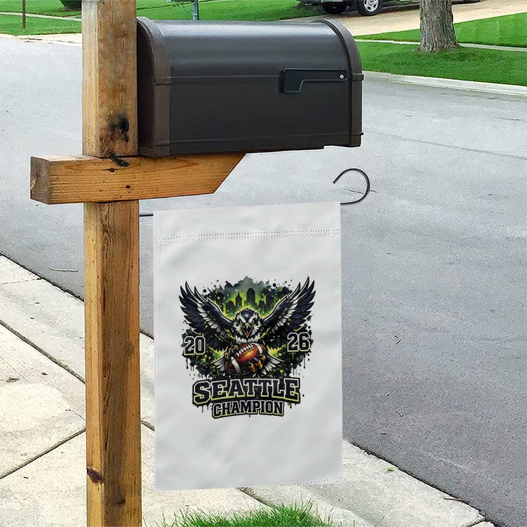 2026 Champion Garden Flag Gift For Seattle Sports Fans TS12 Print Your Wear