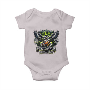 2026 Champion Baby Onesie Gift For Seattle Sports Fans TS12 Ice Gray Print Your Wear