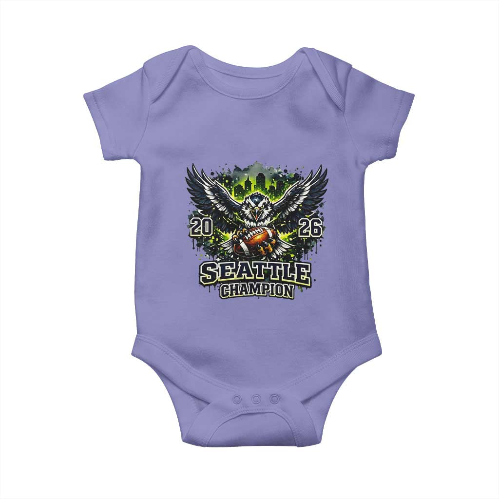 2026 Champion Baby Onesie Gift For Seattle Sports Fans TS12 Violet Print Your Wear