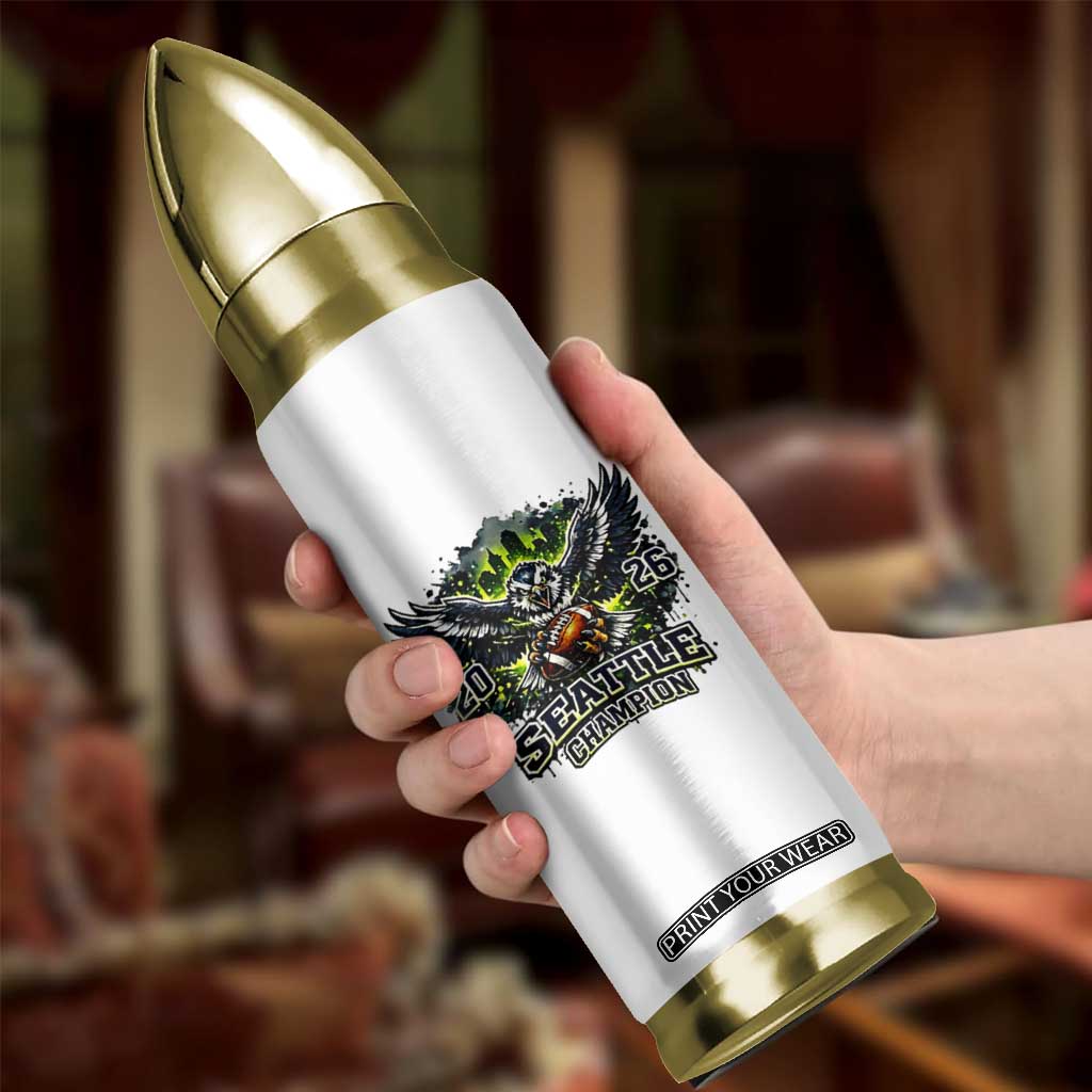 2026 Champion Bullet Tumbler Gift For Seattle Sports Fans TS12 Print Your Wear