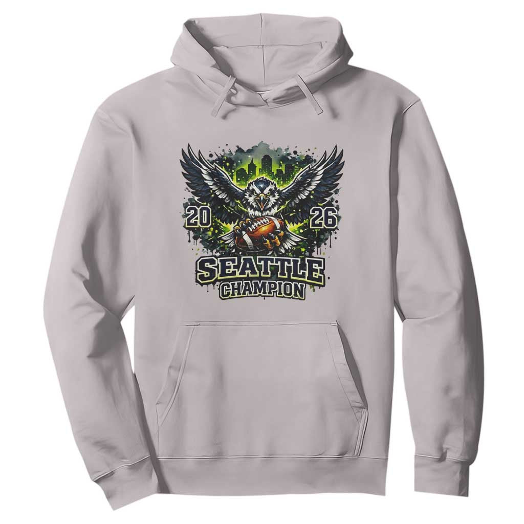 2026 Champion Hoodie Gift For Seattle Sports Fans TS12 Ice Gray Print Your Wear