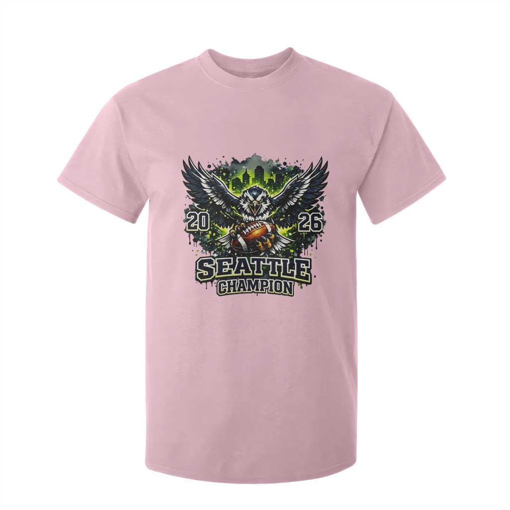 2026 Champion T Shirt For Kid Gift For Seattle Sports Fans TS12 Light Pink Print Your Wear