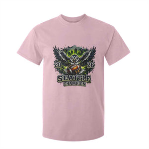2026 Champion T Shirt For Kid Gift For Seattle Sports Fans TS12 Light Pink Print Your Wear