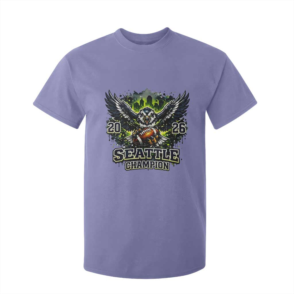 2026 Champion T Shirt For Kid Gift For Seattle Sports Fans TS12 Violet Print Your Wear