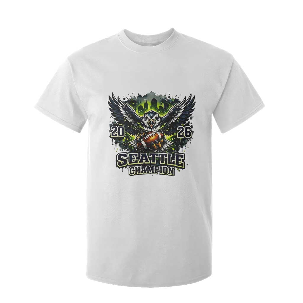 2026 Champion T Shirt For Kid Gift For Seattle Sports Fans TS12 White Print Your Wear
