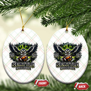 2026 Champion Ceramic Ornament Gift For Seattle Sports Fans TS12 Print Your Wear
